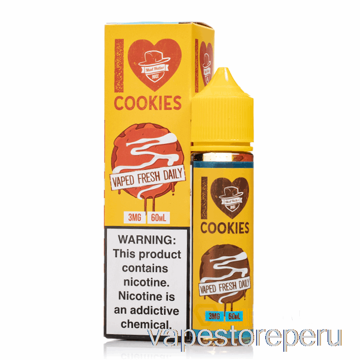 Humo De Vape Me Encantan Las Galletas - Jugo Del Sombrerero Loco - 60ml 6mg